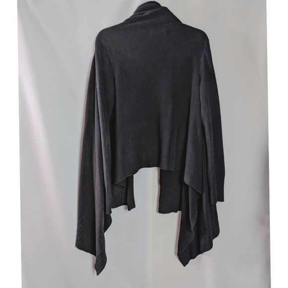 H&M Black Waterfall Open Cardigan Size XS/S EUC - Picture 6 of 6
